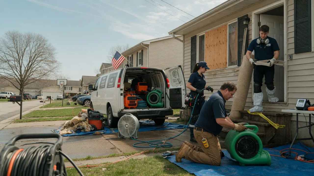 Water Damage Restoration in Frankton, IN near me